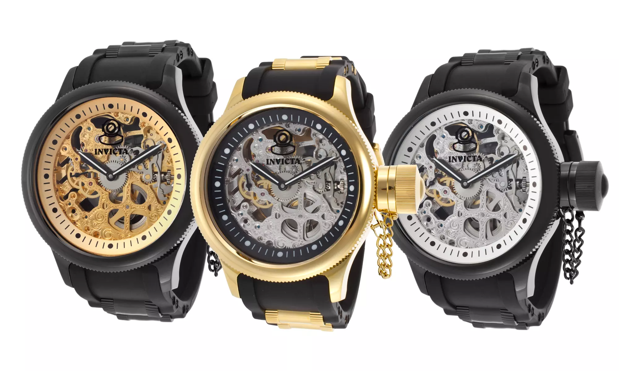 Invicta Men's Russian Diver Skeleton Watches from $129.99–$149.99 - Primary Image