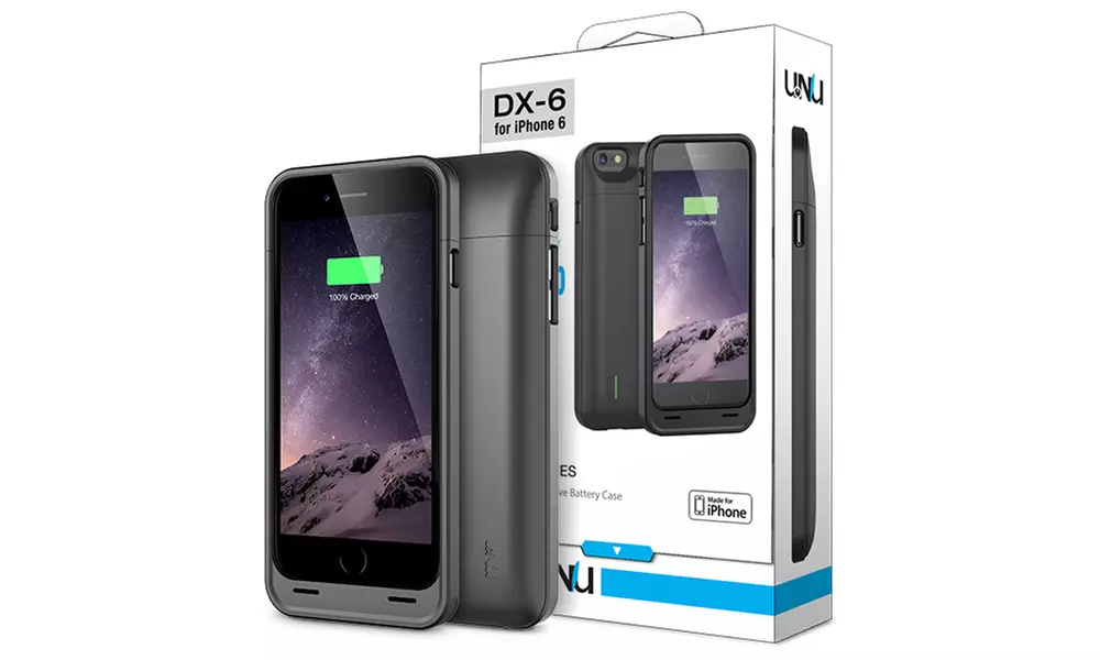 UNU DX Apple-Certified 3000mAh Battery Case and Screen Protector for iPhone 6  - Second Medium