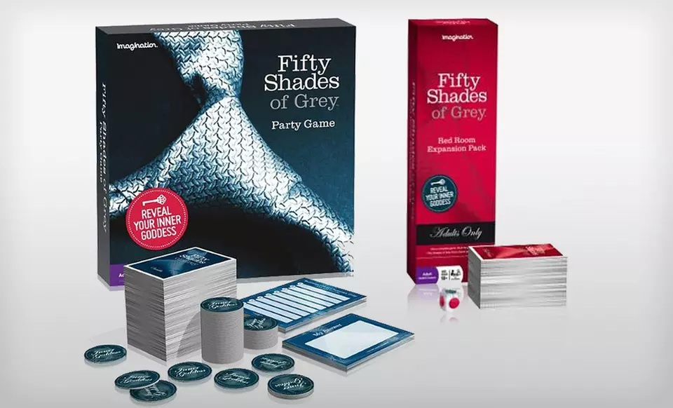 $29 for a Fifty Shades of Grey Party Game with Expansion Pack ($44.90 List Price). Free Shipping and Free Returns. - Primary Image