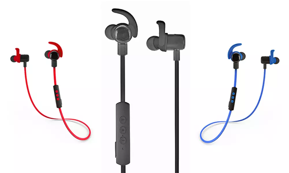 Jarv NMotion EXCEL Water/Sweat-Resistant In-Ear Bluetooth 4.1 Headphones - Primary Image