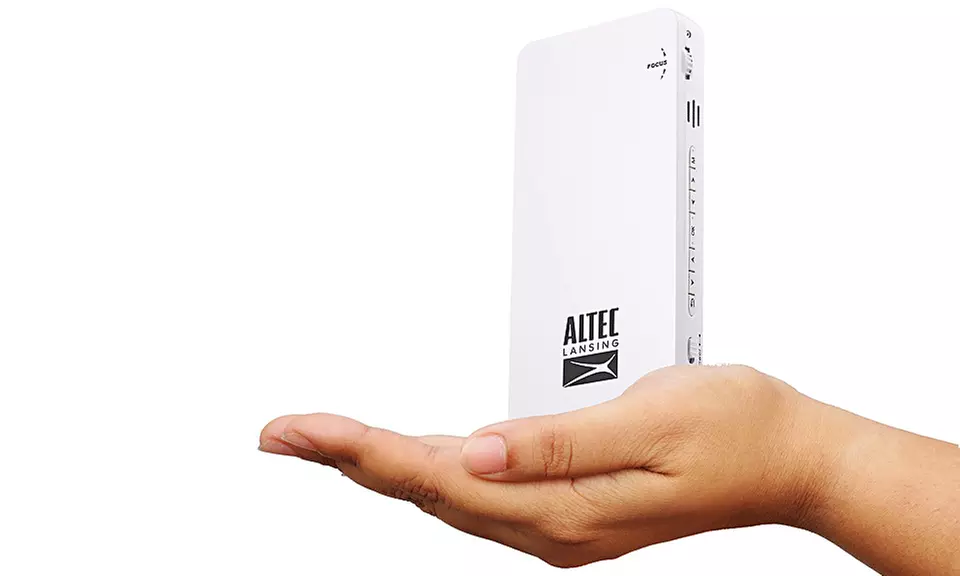 Altec Lansing iPhone and Android Wireless Pico Projector with Extra Extended Battery - Second Medium