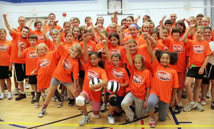 10-Week Youth Volleyball Program at Pakmen Volleyball Club (62% Off). Eight Options Available. - Primary Image