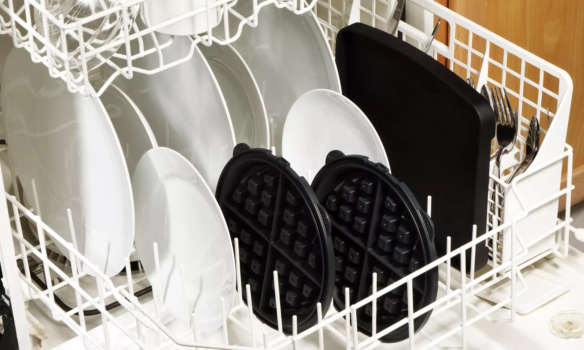 Hamilton Beach Belgian Flip Waffle Maker with Removable Grids - Second Medium