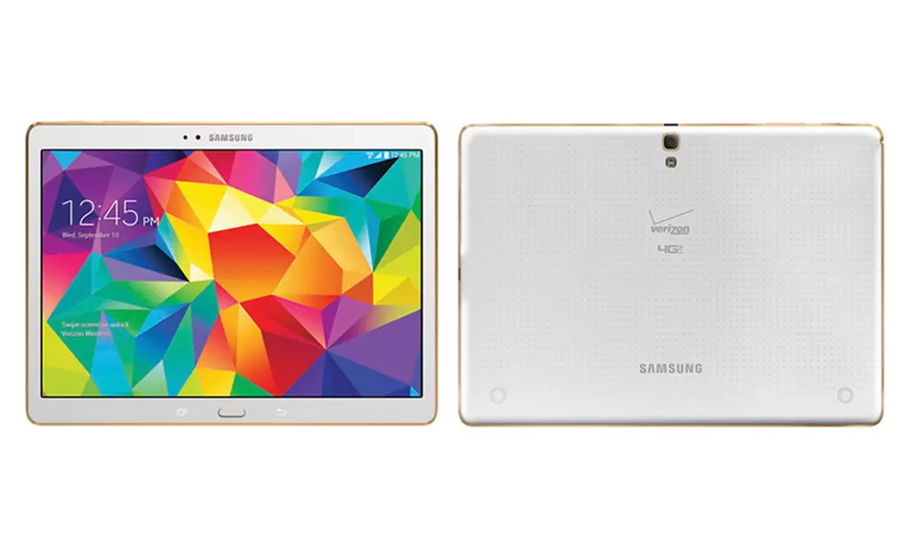 Samsung Galaxy Tab S 16GB 10.5" Android Tablet with WiFi and 4G LTE (Verizon & GSM Unlocked) - Primary Image
