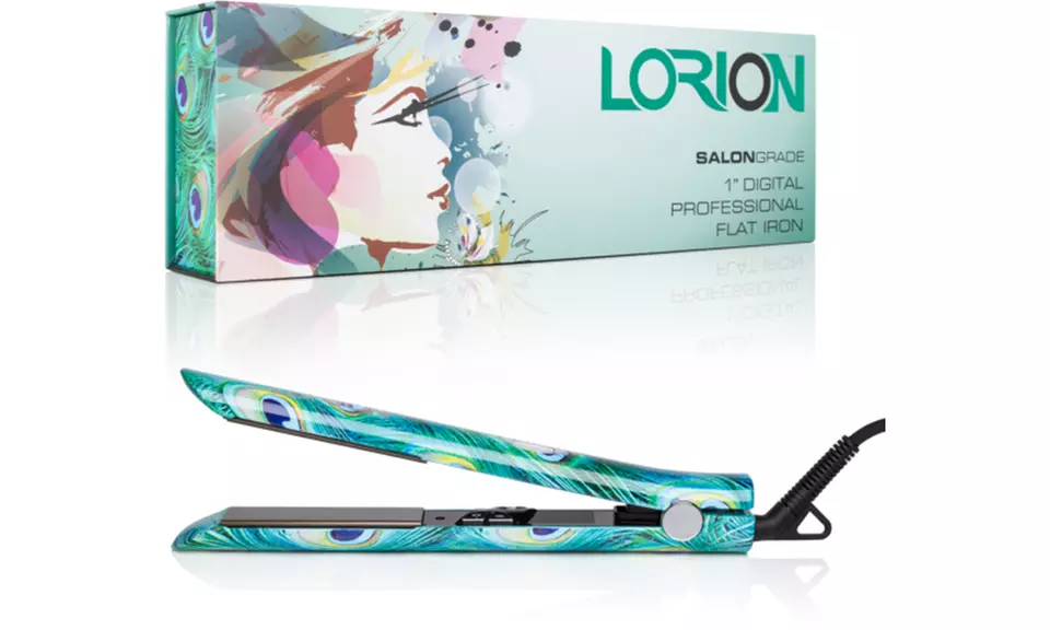 Pro Lorion Ceramic Flat Iron or Curling Wand - Image 4