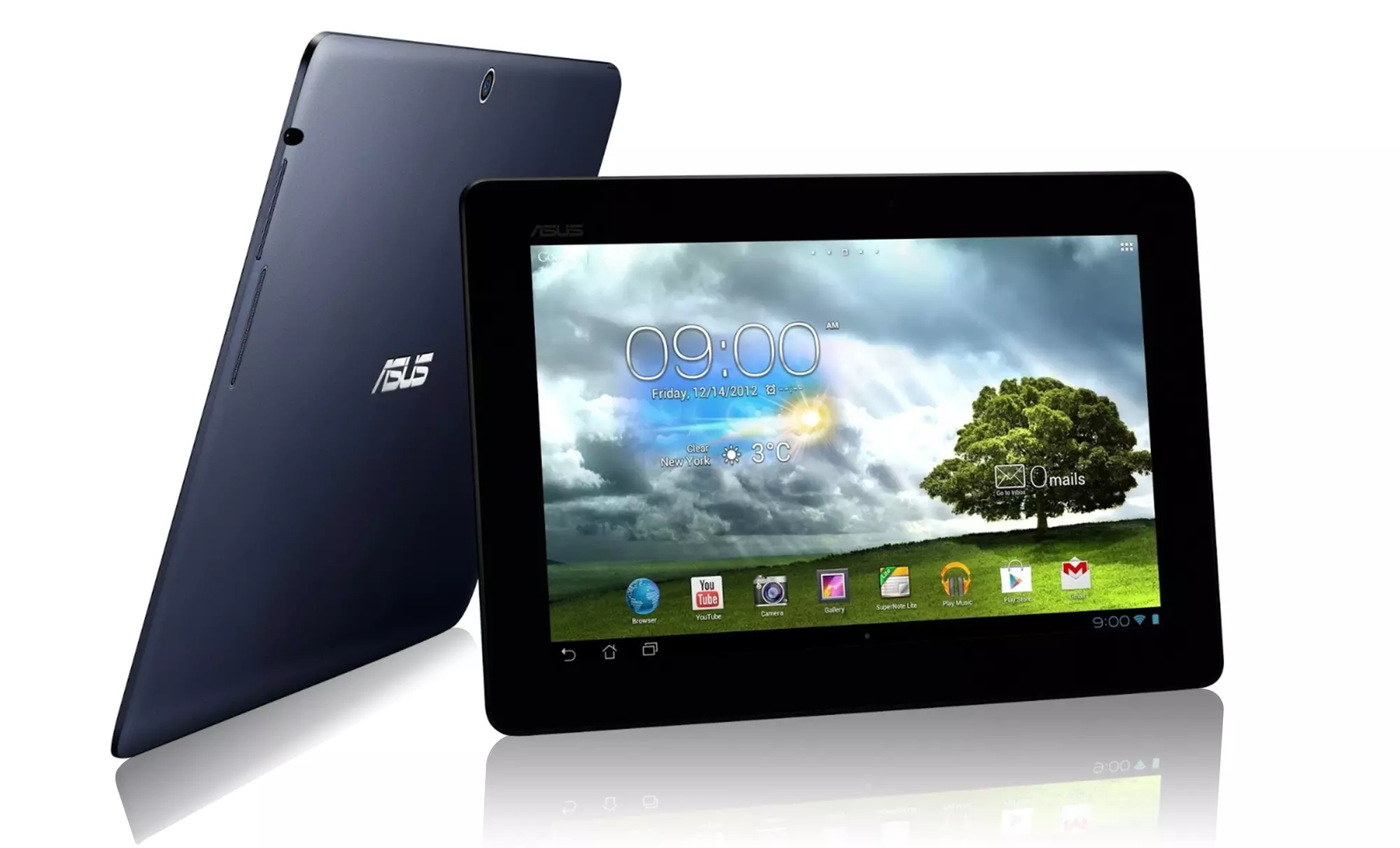 ASUS 10" MeMo Pad Smart 16GB Android Tablet with IPS Display (ME301T-A1-BL) (Manufacturer Refurbished). Free Returns. - Primary Image