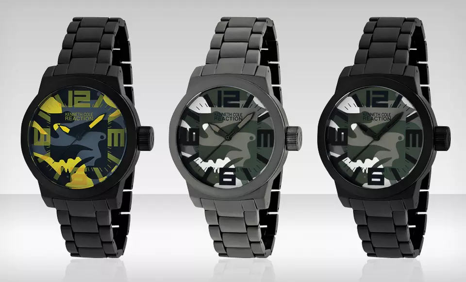 $32.99 for a Kenneth Cole Reaction Men's Watch ($85 List Price). Three Styles Available. Free Shipping and Returns. - Primary Image