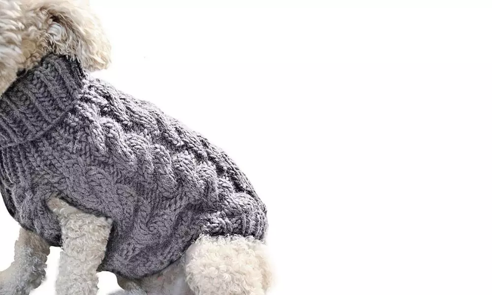 Knitted Dog Jumper