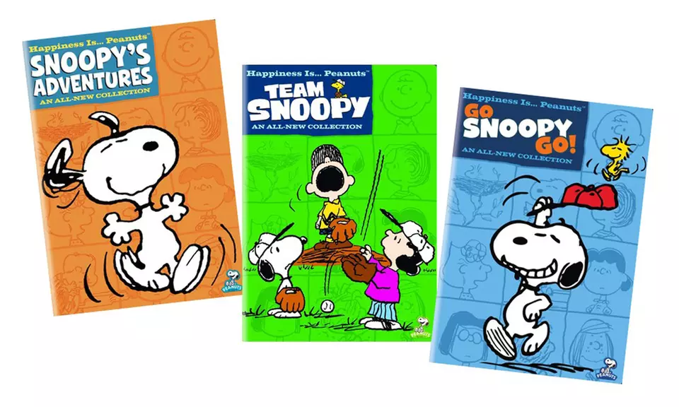 Happiness Is Peanuts Snoopy DVD Bundle (3-Disc) - Primary Image