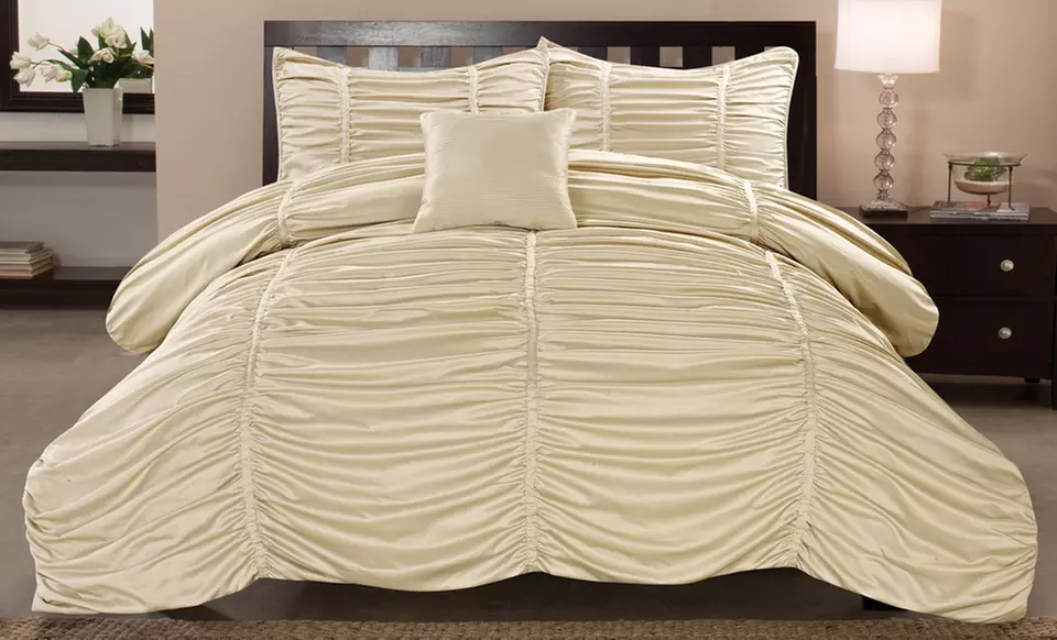 Essentially Home Living 4-Piece Comforter Set. Multiple Sizes from $69.99–$79.99. Free Returns. - Second Medium