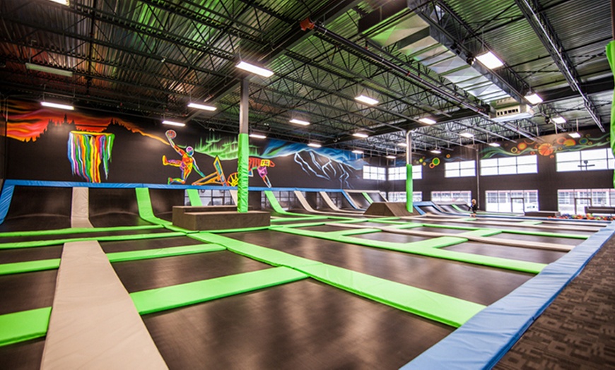 Image 2: Trampoline Park, 3 Locations