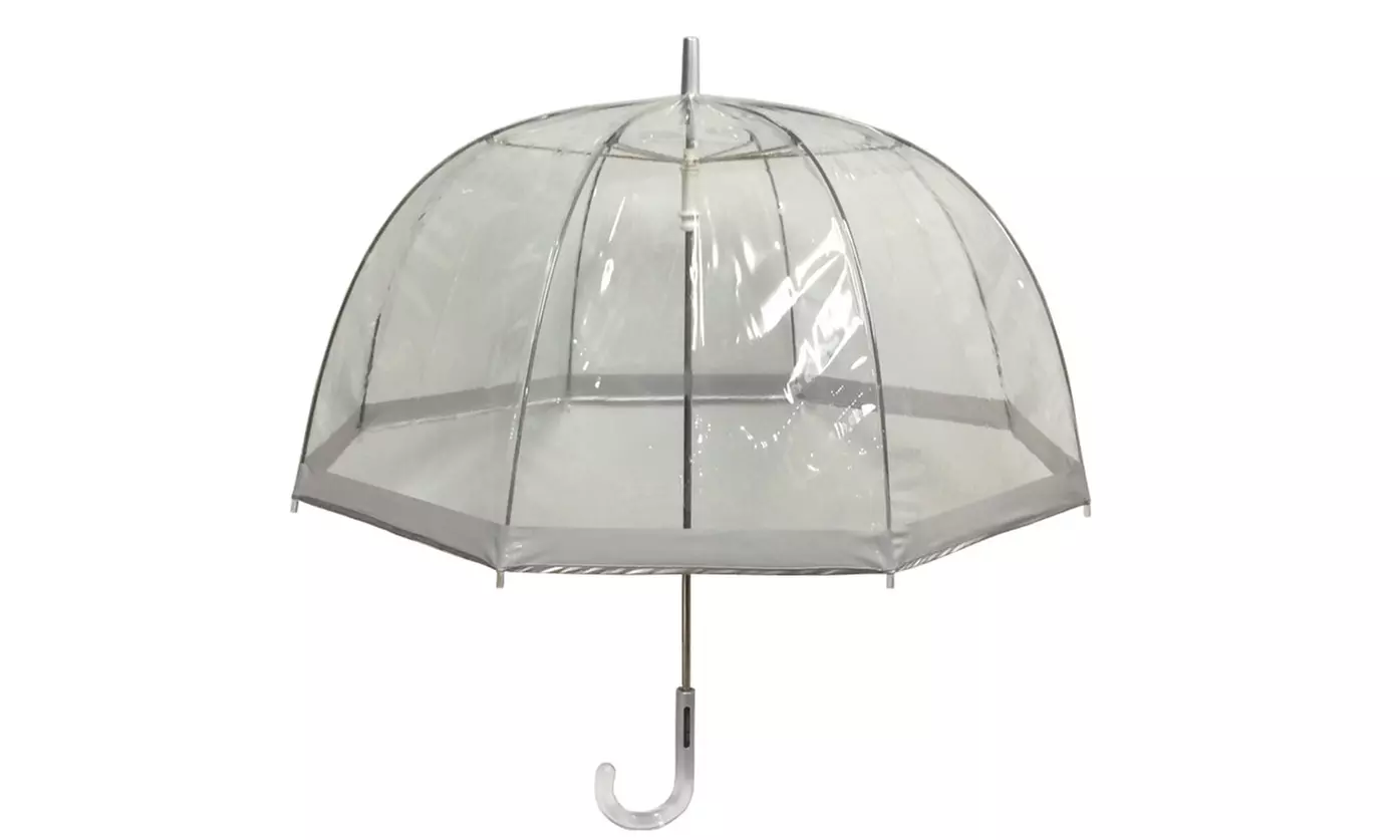 London Fog Durable Clear Bubble Umbrella - Second Medium