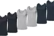 Liabel 6er-Pack Herren-Unterhemden - Second Medium