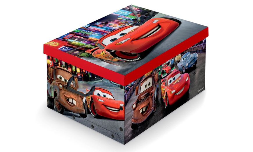 Image 3: Disney Toy Storage Boxes