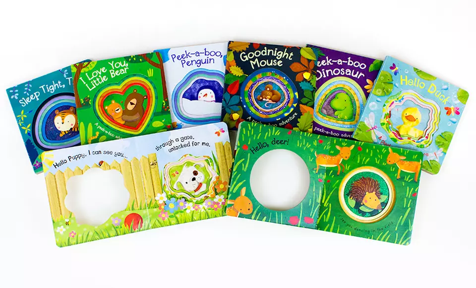 Bundle of Eight Animal Board Books - Second Medium