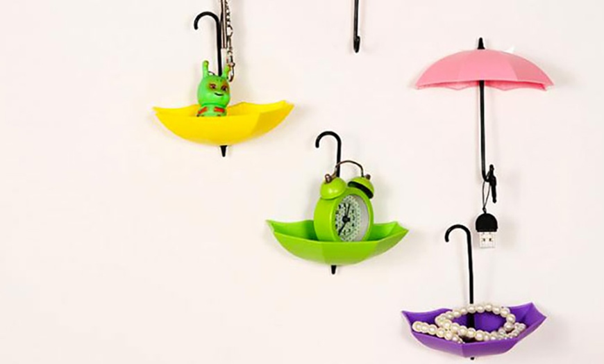 Image 12: 6 Decorative Umbrella Hooks
