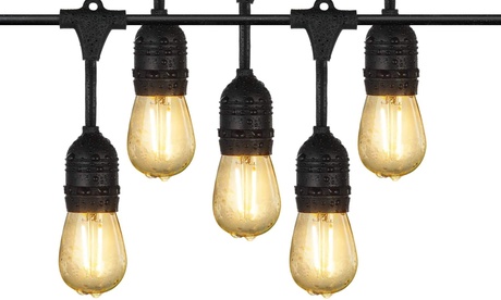 Catena di luci da esterno con impermeabilità di livello IP54