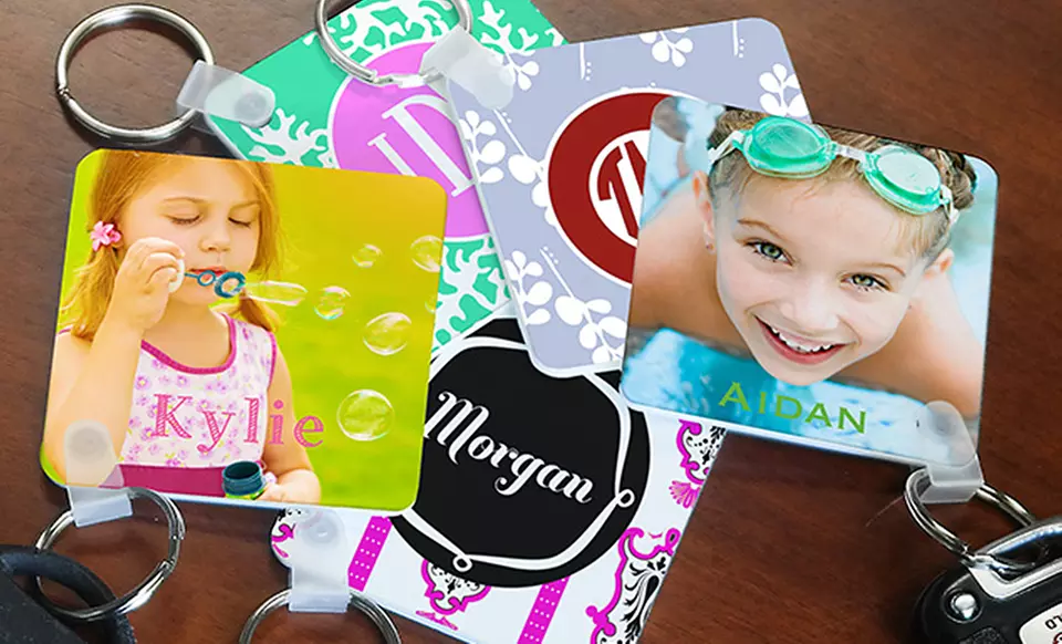 1 or 2 Personalized Keychains from Paper Concierge from $10–$15 - Primary Image