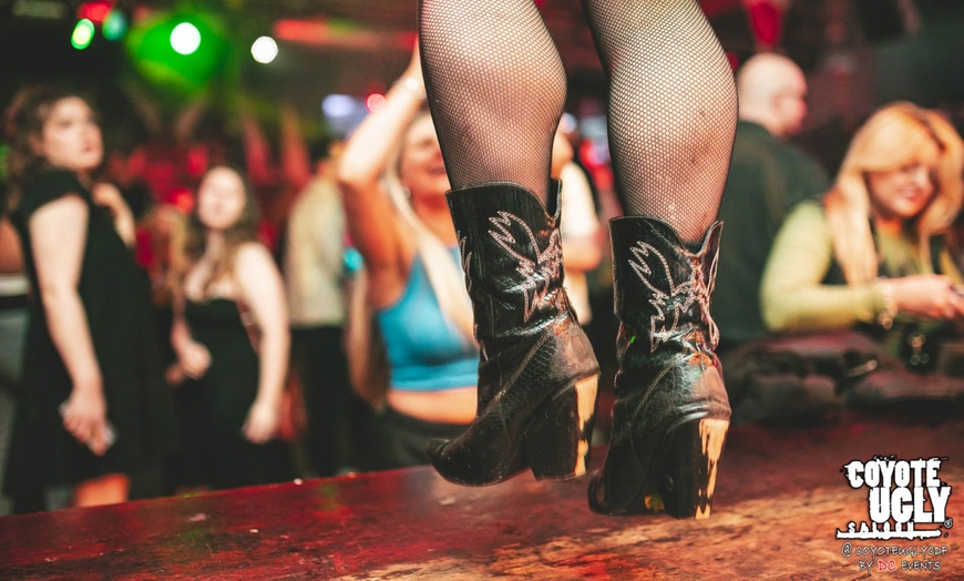 Image 7: Burger Bottomless Brunch for Two at Coyote Ugly Saloon