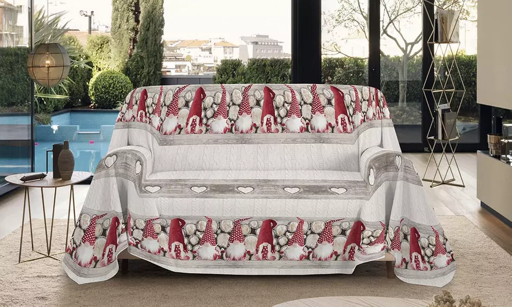 Serviette d'ameublement avec motifs contemporains - Image 3