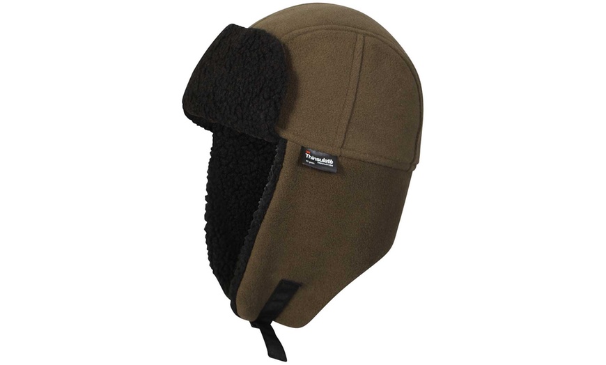 Image 3: Waterproof Fleece Trapper Hat