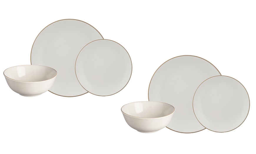 Image 3: Mason Cash Classic Collection 12-Piece Dinner Set