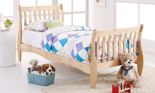 Astrid single deals sleigh bed