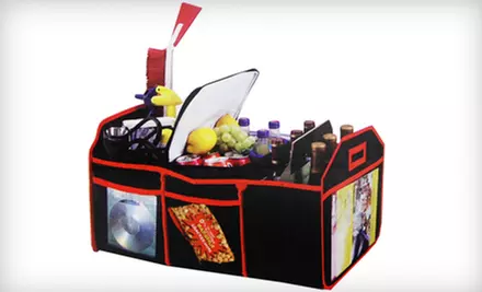 $15 for a Deluxe EZ Car-Trunk Organizer with Cooler ($46.75 List Price). Free Shipping. - Primary Image