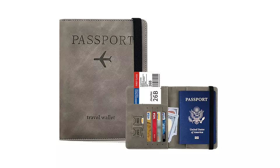 Porte-passeport étanche RFID