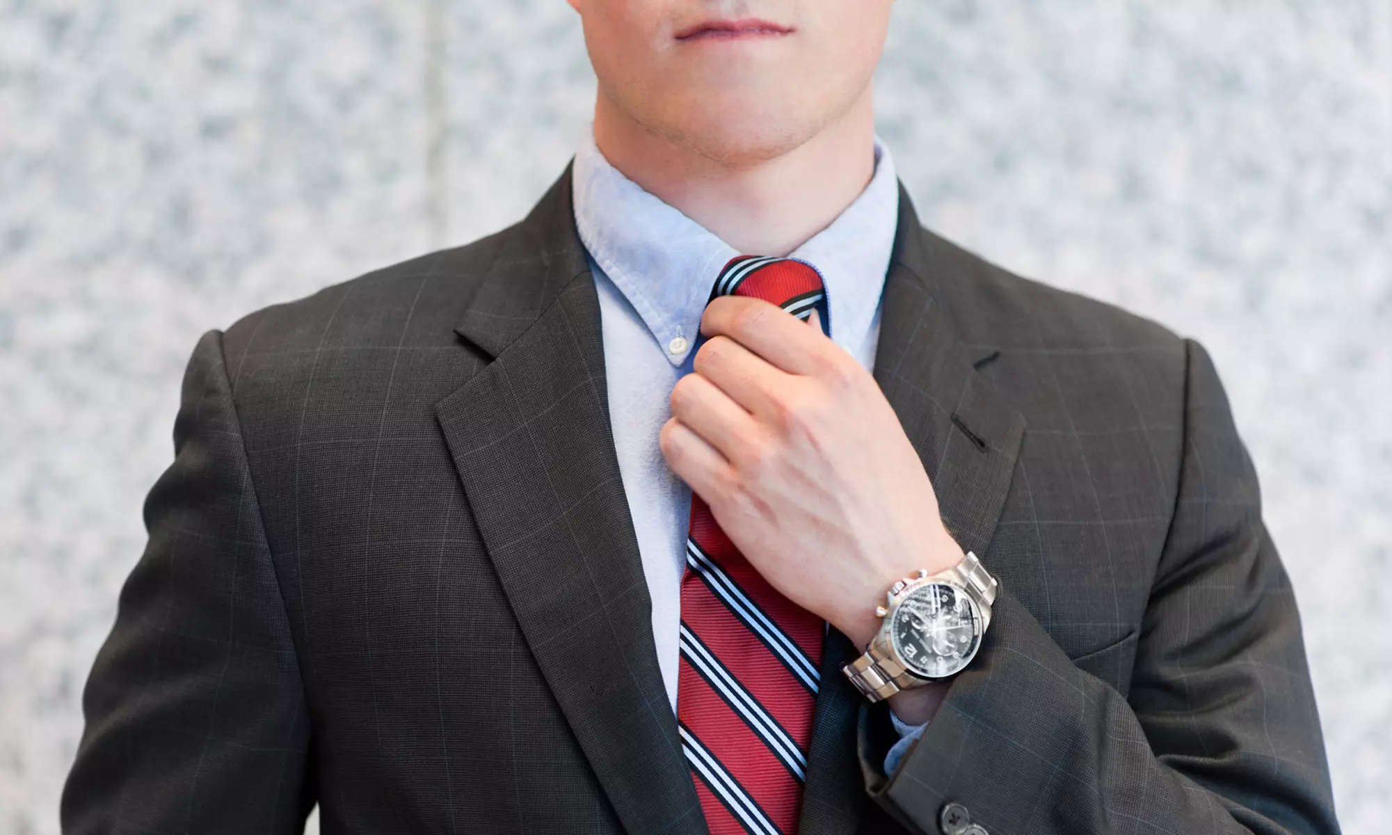 $600 for a Men's Tailored Suit Package at Cuffs and Collars (Up to a $1,644 Total Value)  - Primary Image