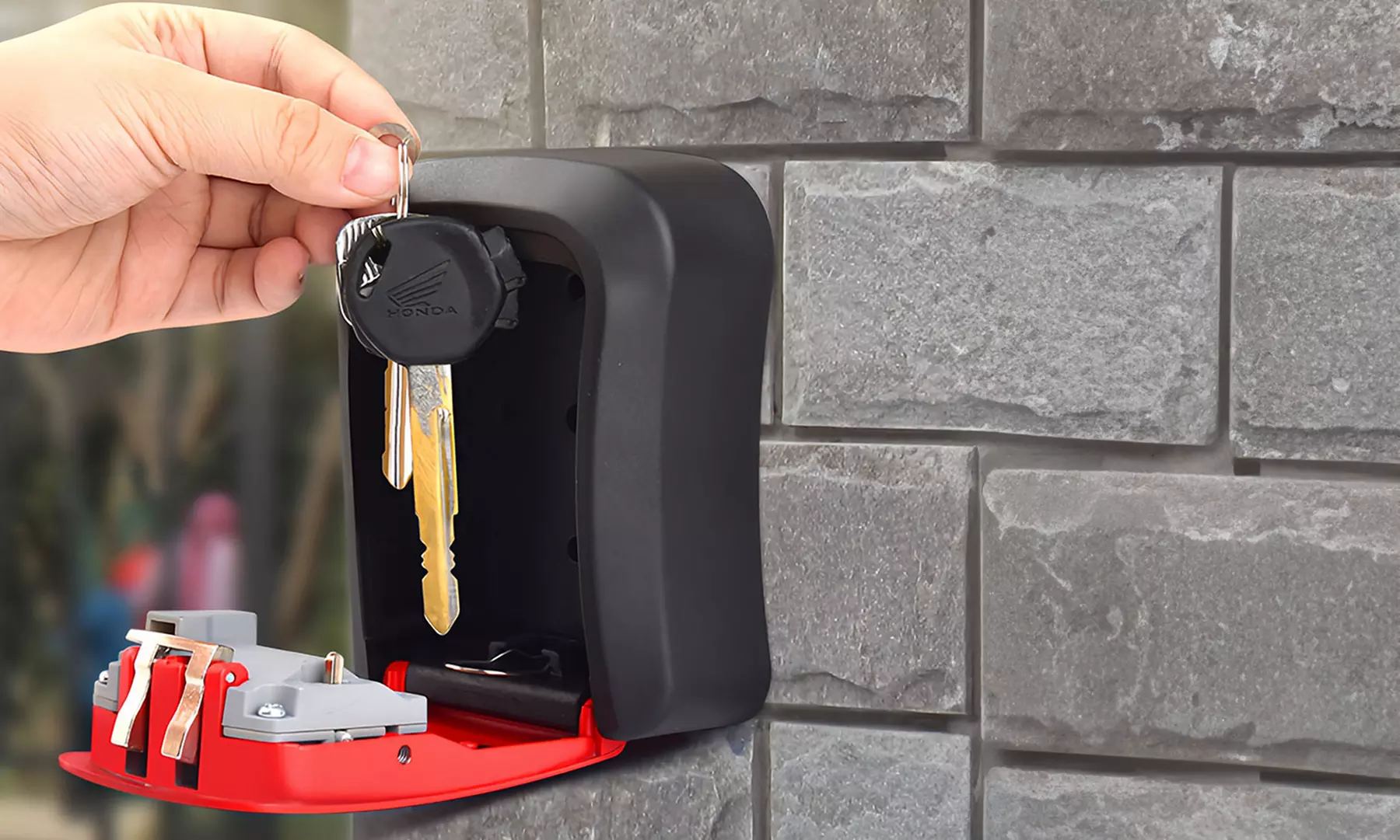 Boîte à clé de sécurité avec mot de passe