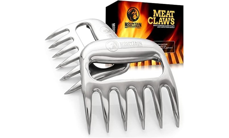 Image 2: Up to Three Pairs of Grill Meat Claws