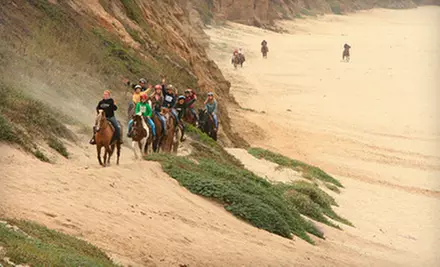$32 for a 90-Minute Beach Horseback Ride at Sea Horse Ranch ($65 Value) - Primary Image