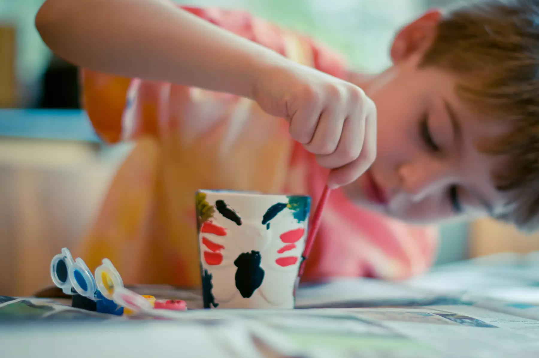 Plaster Craft Painting: Pottery Painting For One to Five Children