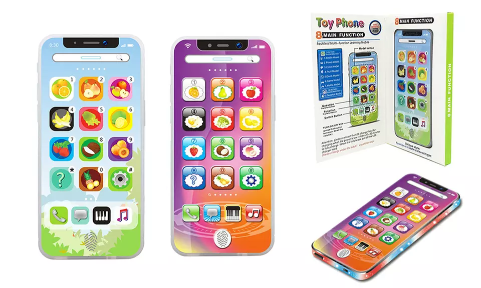 1 o 2 juguetes teléfono táctil educativos y multifuncionales - Primary Image