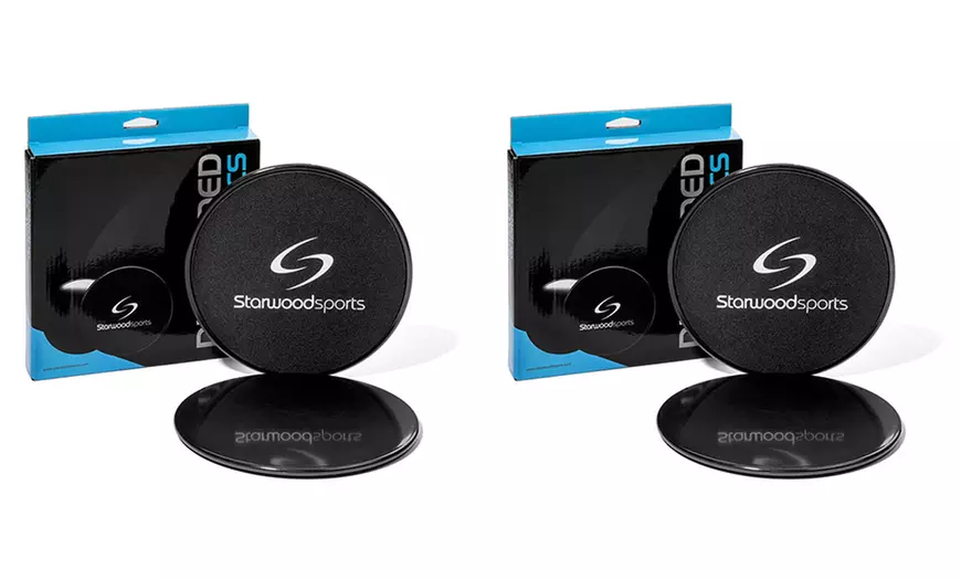 Image 4: Up to Three Sets of Generise Gym Gliding Discs