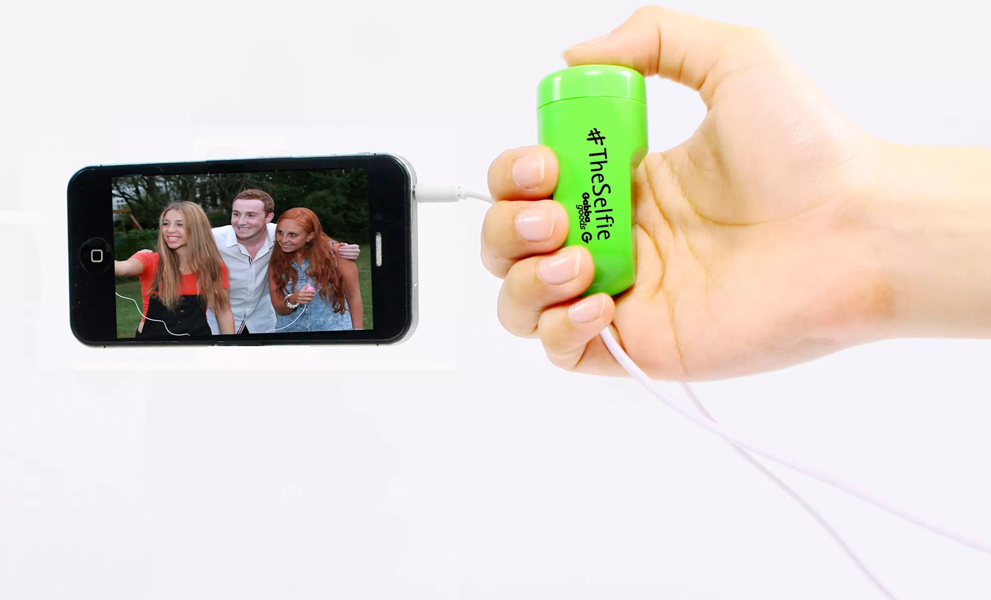 #TheSelfie by GabbaGoods Camera Remote for All Apple iPhones, iPads, and iPods - Second Medium