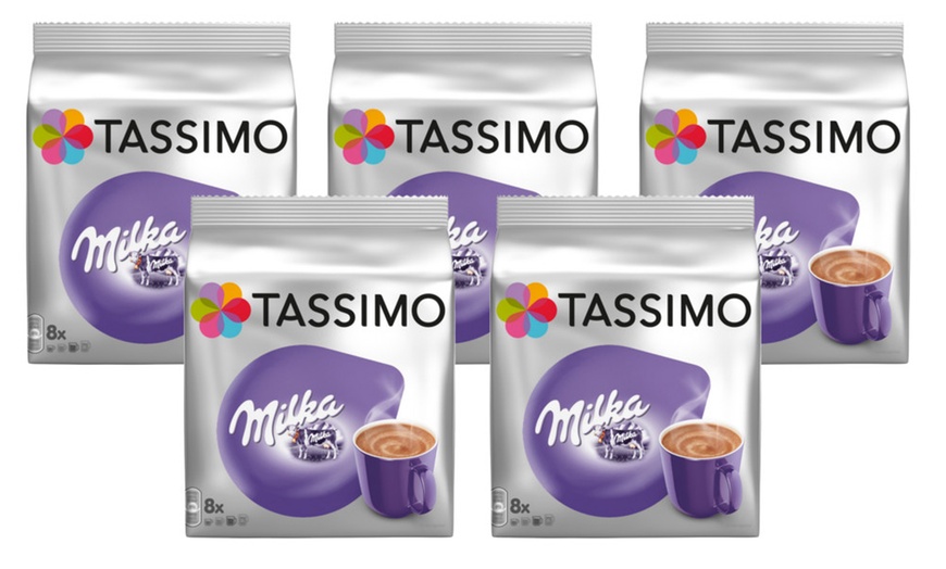 Image 1: Tassimo Milka Hot Chocolate