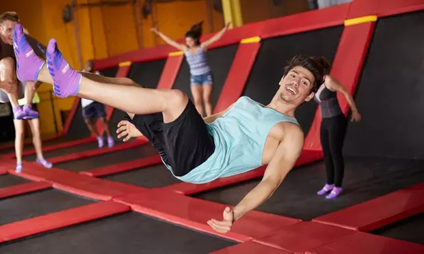One-Hour Indoor Trampoline Session for Two at Jumping World Bryan (Up to 50% Off) - Primary Image