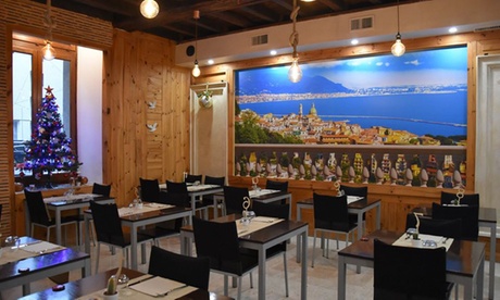 Menu reti del mediterraneo da 4 portate con vino per 2 o 4 persone al locale Giù al Nord (sconto 47%)