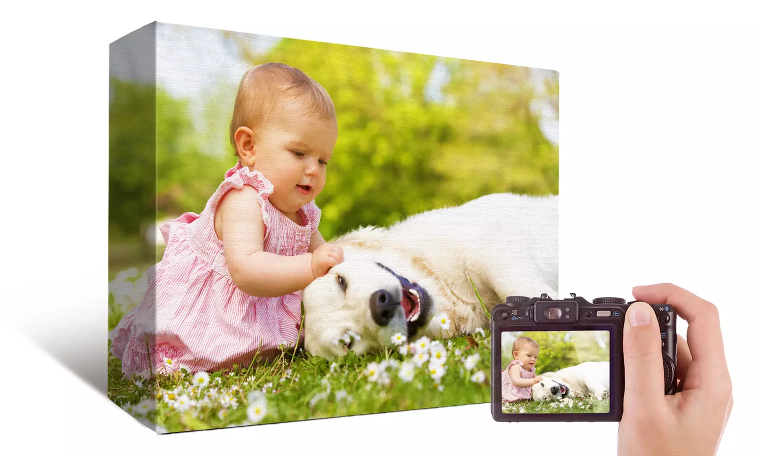 Personalized Thick Framed Premium Gallery-Wrapped Canvas from PrinterPix (Up to 87% Off)  - Primary Image