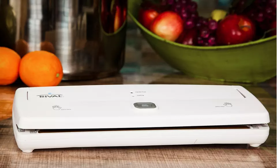 $34.99 for a Rival Vacuum Food Sealer ($79.99 List Price). Free Shipping and Returns. - Primary Image