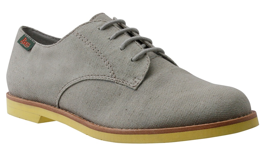 bass suede oxfords womens