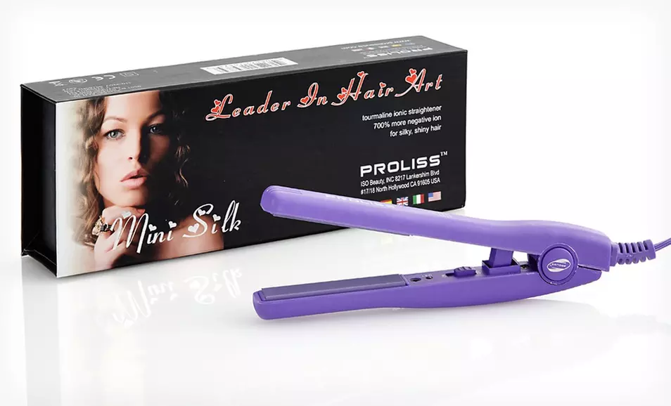 $17.99 for a Portable Proliss Travel-Size Flat Iron ($80 List Price). 5 Colours Available. - Second Medium