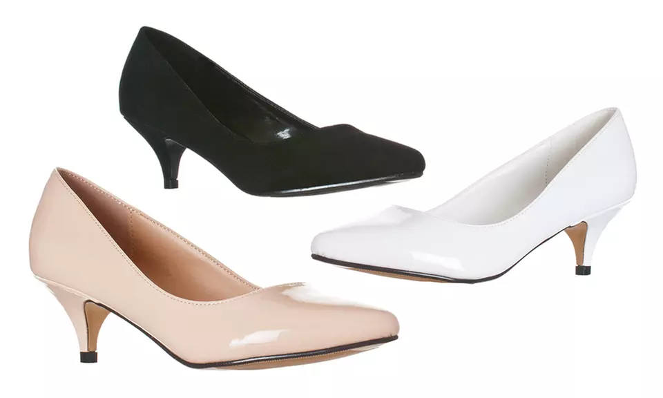 Lasonia Women's Short Heel Pumps - Primary Image