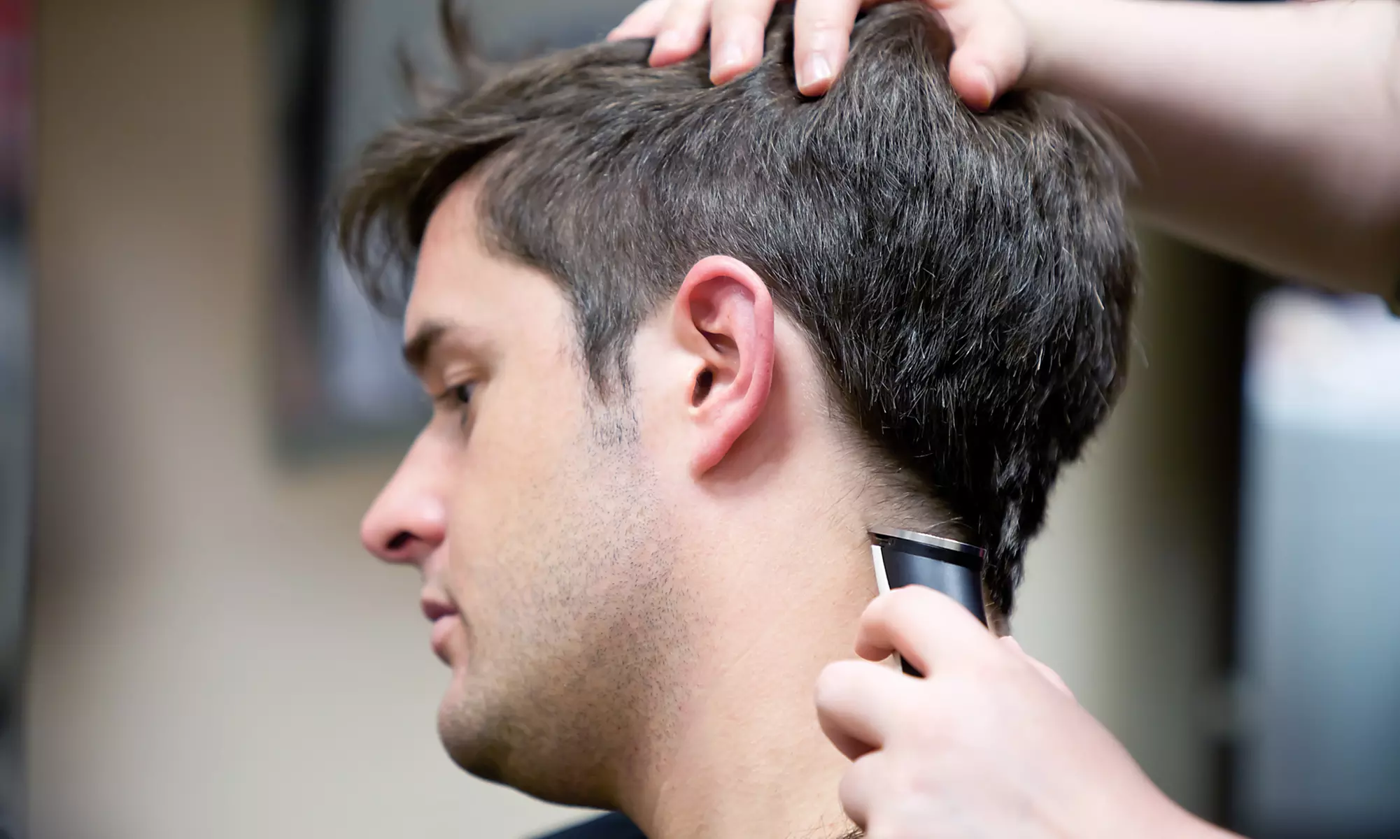 One Men’s Haircut with Optional Shampoo and Shave or Three Men’s Haircuts at The Kennebunk Barber Shop (Up to 52% Off) - Primary Image
