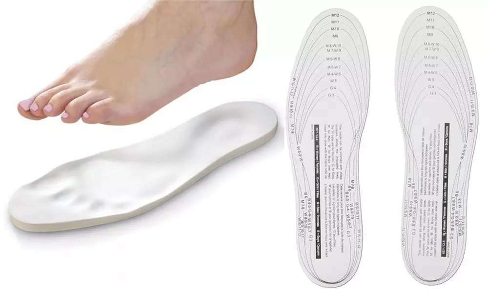 Soft Memory-Foam Insoles - Primary Image