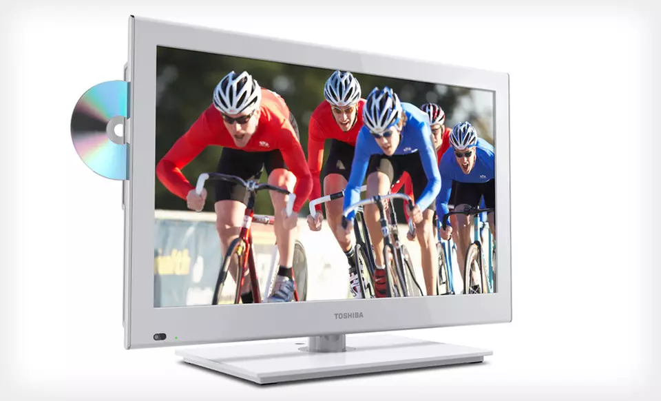 $229 for a Toshiba 24-Inch 1080p LED HDTV/DVD Combo ($369.99 List Price). Free Shipping and Free Returns.  - Primary Image