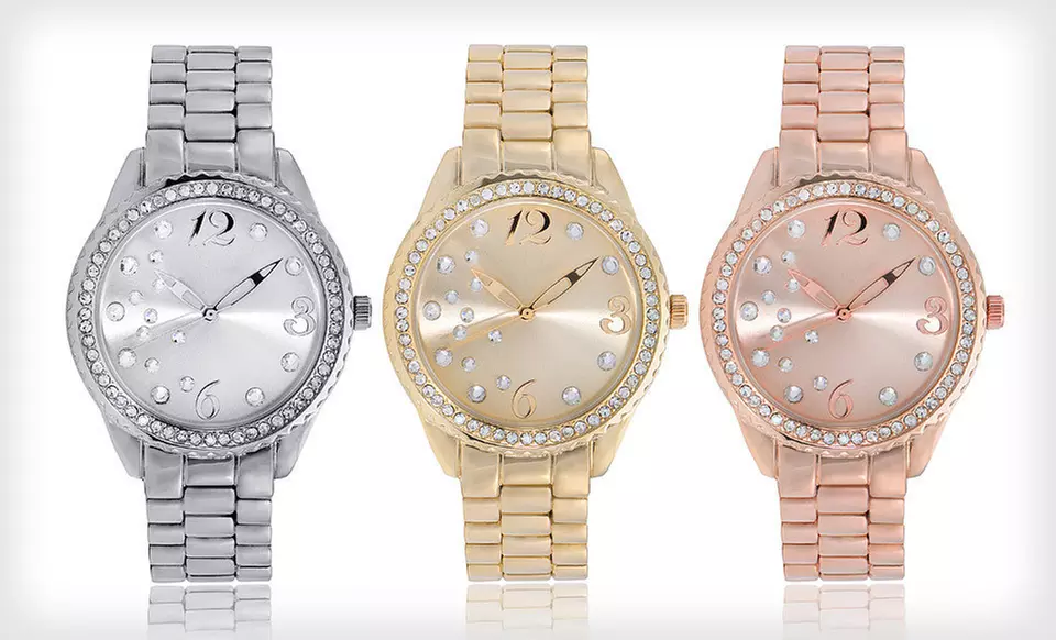 $19 for a Jules and James Women's Singles Watch and Bracelet ($49.99 List Price). Four Styles Available. Free Returns. - Primary Image