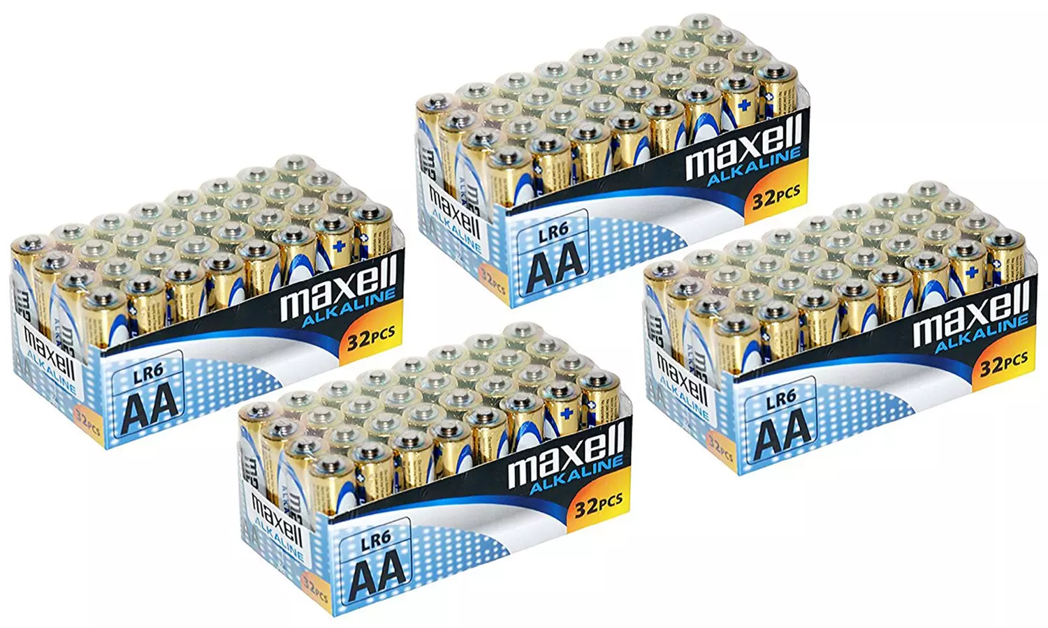 Fino a 200 batterie alcaline Maxell AA e AAA alcaline